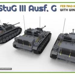Miniart 1/35 StuG III Ausf. G Alkett Prod W/ Winterketten # 35362 17 Miniart 1/35 StuG III Ausf. G Alkett Prod W/ Winterketten # 35362 -Aircraft Kits Sales 35362 renders 3