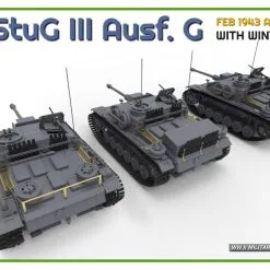 Miniart 1/35 StuG III Ausf. G Alkett Prod W/ Winterketten # 35362 18 Miniart 1/35 StuG III Ausf. G Alkett Prod W/ Winterketten # 35362 -Aircraft Kits Sales 35362 renders 4