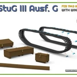 Miniart 1/35 StuG III Ausf. G Alkett Prod W/ Winterketten # 35362 19 Miniart 1/35 StuG III Ausf. G Alkett Prod W/ Winterketten # 35362 -Aircraft Kits Sales 35362 renders 5