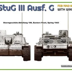 Miniart 1/35 StuG III Ausf. G Alkett Prod W/ Winterketten # 35362 21 Miniart 1/35 StuG III Ausf. G Alkett Prod W/ Winterketten # 35362 -Aircraft Kits Sales 35362 side views2.2