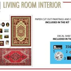 Miniart 1/35 Home Office Interior # 35644 7 Miniart 1/35 Home Office Interior # 35644 -Aircraft Kits Sales 35646 decal