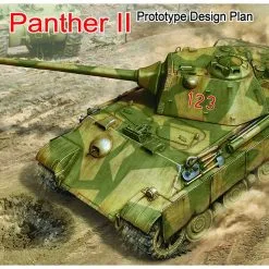 Amusing Hobby 1/35 Panther II Prototype Design Plan # 35A012 23 Amusing Hobby 1/35 Panther II Prototype Design Plan # 35A012 -Aircraft Kits Sales 35a012