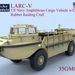 Gecko Models Gecko 1/35 Modern USN LARC-V W-Combat Rubber Raiding Craft # 0040 -Aircraft Kits Sales 35gm0040 2