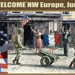Gecko Models 1/35 US Paratroopers "WELCOME" NW Europe, June 1944 # 0044