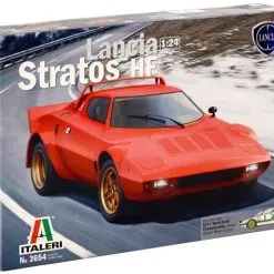 Italeri 1/24 Lancia Stratos HF # 3654 17 Italeri 1/24 Lancia Stratos HF # 3654 -Aircraft Kits Sales 3654 box