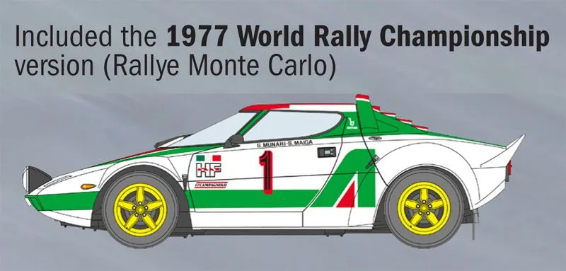 Italeri 1/24 Lancia Stratos HF # 3654 5 Italeri 1/24 Lancia Stratos HF # 3654 - Image 3