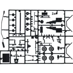 Italeri 1/24 Ford Escort Mk.II # 3655 -Aircraft Kits Sales 3655 sprue1