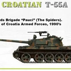 Miniart 1/35 Croatian T-55A # 37088 -Aircraft Kits Sales 37088 side views1 2