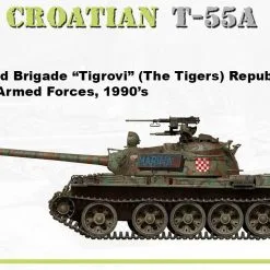 Miniart 1/35 Croatian T-55A # 37088 -Aircraft Kits Sales 37088 side views1 3
