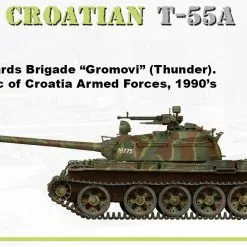 Miniart 1/35 Croatian T-55A # 37088 -Aircraft Kits Sales 37088 side views1 5