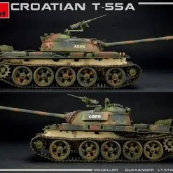 Miniart 1/35 Croatian T-55A # 37088 -Aircraft Kits Sales 37088 photos web 7