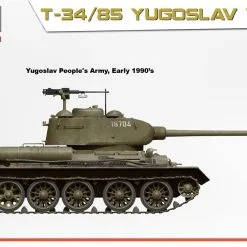 Miniart 1/35 T34/85 Yugoslav Wars # 37093 -Aircraft Kits Sales 37093 side view2.1