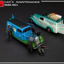 Miniart 1/35 Car Maintenance 1930-40's # 38019 -Aircraft Kits Sales 38019 photos01 4