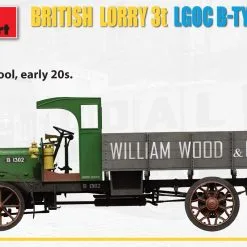 Miniart 1/35 British Lorry LGOC 3t B-Type # 38027 -Aircraft Kits Sales 38027 side views1