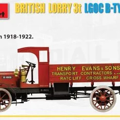 Miniart 1/35 British Lorry LGOC 3t B-Type # 38027 -Aircraft Kits Sales 38027 side views2