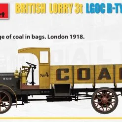 Miniart 1/35 British Lorry LGOC 3t B-Type # 38027 -Aircraft Kits Sales 38027 side views3