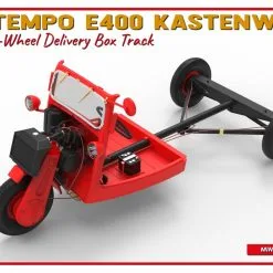 Miniart 1/35 Tempo E400 Kastenwagen 3 Wheel Box Track # 38047 -Aircraft Kits Sales 38047 promo 6