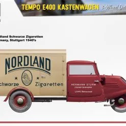 Miniart 1/35 Tempo E400 Kastenwagen 3 Wheel Box Track # 38047 -Aircraft Kits Sales 38047 side views1.1
