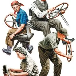 Miniart 1/35 Civilian Drivers 1930-40s # 38050 -Aircraft Kits Sales 38050 art