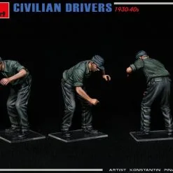 Miniart 1/35 Civilian Drivers 1930-40s # 38050 -Aircraft Kits Sales 38050 photo 3