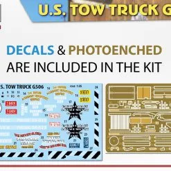 Miniart 1/35 US Tow Truck G506 # 38061 -Aircraft Kits Sales 38061 decal pe