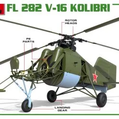 Miniart 1/35 Fl 282 V-16 Kolibri Helicopter # 41002 -Aircraft Kits Sales 41002 promo 01