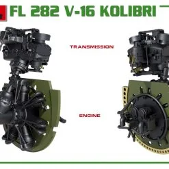 Miniart 1/35 Fl 282 V-16 Kolibri Helicopter # 41002 -Aircraft Kits Sales 41002 promo 05