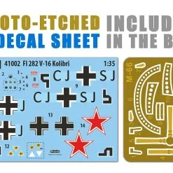 Miniart 1/35 Fl 282 V-16 Kolibri Helicopter # 41002 -Aircraft Kits Sales 41008 pe decal 1