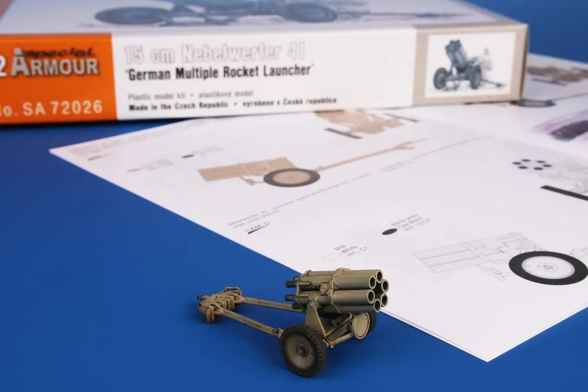 Special Armour 1/72 15 Cm Nebelwerfer 41 'German Multiple Rocket Launcher' # 72026 10 Special Armour 1/72 15 Cm Nebelwerfer 41 'German Multiple Rocket Launcher' # 72026 - Image 8