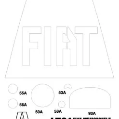 Italeri 1/12 FIAT MEFISTOFELE 21706 C.c. # 4701 - Plastic Model Kit -Aircraft Kits Sales 4701 3d box lrpic2