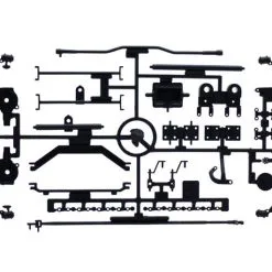 Italeri 1/12 FIAT MEFISTOFELE 21706 C.c. # 4701 - Plastic Model Kit -Aircraft Kits Sales 4701 sprue4