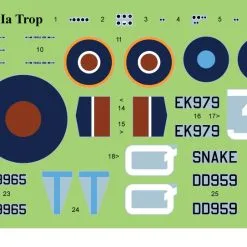 ICM 1/48 Bristol Beaufort Mk.IA With Tropical Filter # 48311 19 ICM 1/48 Bristol Beaufort Mk.IA With Tropical Filter # 48311 -Aircraft Kits Sales 48311 decals cs3 v3 2