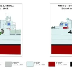 Italeri 1/35 Schnellboot S-38 # 5620 46 Italeri 1/35 Schnellboot S-38 # 5620 -Aircraft Kits Sales 5620 trittici fi 2 lr