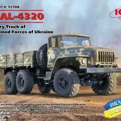 ICM 1/72 URAL-4320, Military Truck Of The Armed Forces Of Ukraine # 72708 -Aircraft Kits Sales 72708 en