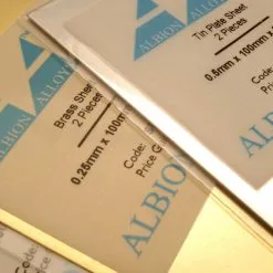 Albion Alloys Brass Sheet 0.25mm # 2