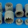 Aires 1/32 F-15K Slam Eagle Exhaust Nozzles # 2101 1 Aires 1/32 F-15K Slam Eagle Exhaust Nozzles # 2101 -Aircraft Kits Sales AIRE2101 1