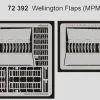 Eduard 1/72 Vickers Wellington Flaps # 72392 1 Eduard 1/72 Vickers Wellington Flaps # 72392 -Aircraft Kits Sales ED72392