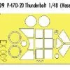 Eduard 1/48 P-47D-20 Thunderbolt HA # EX009 1 Eduard 1/48 P-47D-20 Thunderbolt HA # EX009 -Aircraft Kits Sales EDEX009 1