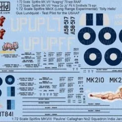 Kits-World 1/72 Supermarine Spitfire Mk.IXc # 72053