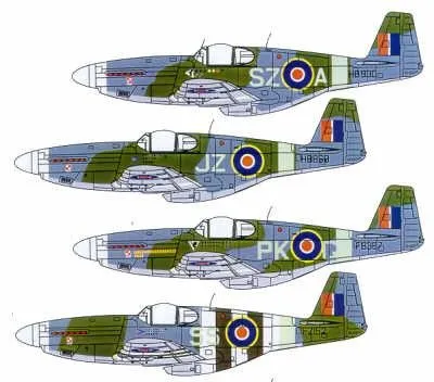 Techmod 1/32 North American P-51B Mustang II # 32002 3 Techmod 1/32 North American P-51B Mustang II # 32002