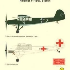 Techmod 1/48 Fieseler Fi 156C Storch (2) Luf # 48085