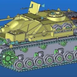 Airfix 1/35 Stug IV Sd.Kfz.167 # 1377 14 Airfix 1/35 Stug IV Sd.Kfz.167 # 1377 -Aircraft Kits Sales a1377 2