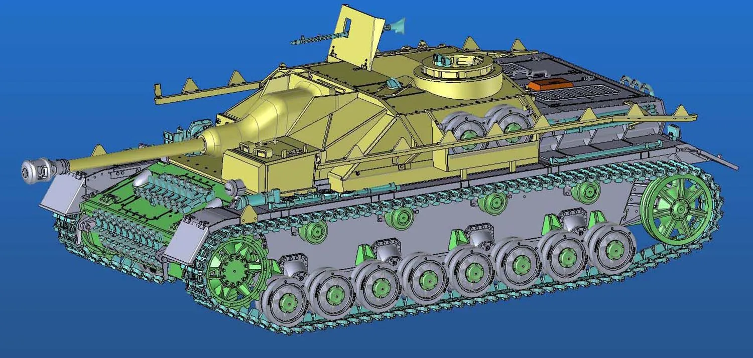 Airfix 1/35 Stug IV Sd.Kfz.167 # 1377 8 Airfix 1/35 Stug IV Sd.Kfz.167 # 1377 - Image 6