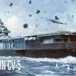 Academy 1/700 USS Yorktown CV-5 "Battle Of Midway" # 14229