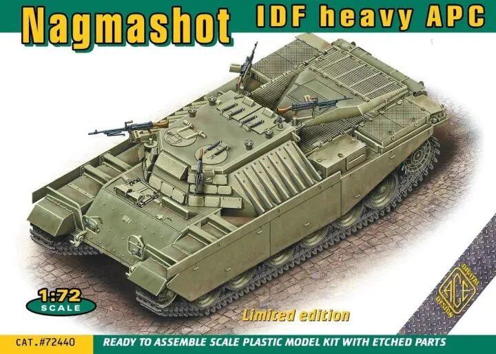 Ace 1/72 Nagmashot IDF Heavy APC # 72440 3 Ace 1/72 Nagmashot IDF Heavy APC # 72440