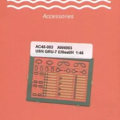 EModels Airwaves 1/48 USN GRU-7 E/seat Harness # 48003