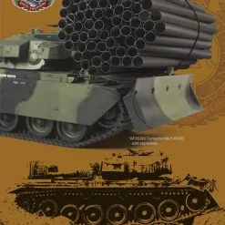 AFV Club 1/35 Royal Engineers Modern Pipe Fascine For Centurion Mk 5 # 35025