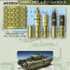 AFV Club 1/35 British 95mm Howitzer Ammo Set (Brass) # AG3534 1 AFV Club 1/35 British 95mm Howitzer Ammo Set (Brass) # AG3534 -Aircraft Kits Sales afag3534
