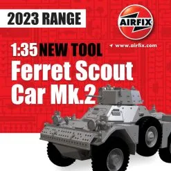 Airfix 1/35 Ferret Scout Car Mk.2 # 1379 -Aircraft Kits Sales afx1379pic2