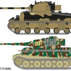 Airfix 1/72 Classic Conflict Tiger 1 Vs Sherman Firefly NEW TOOL # 50186 -Aircraft Kits Sales afx50186 2